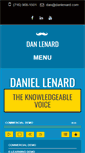 Mobile Screenshot of danlenard.com